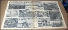1945 Chicago Daily Times World War Ii Photo Collage Newspaper Foldout Wwii Ww2
