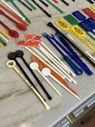 Lot Of 60 Vintage Plastic Drink Cocktail Bar Stirrers Swizzle Sticks