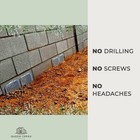 Cinder Drain Block Screen   Wall 5  X 6  Covers   Animal Barrier  set Of 2 