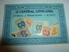 Central Lithuania 1a-3a Complete Set Of 12