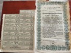 Austria 1922 Wien Osterreich 1 000 000 Kronen Million Bond Coupons Aktie Loan Rr