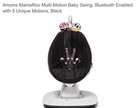 4moms Mamaroo Multi-motion Baby Swing Bluetooth Enabled  Black white