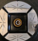 Vintage Carriage coach Lantern Black   Brass-toned 