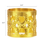 Metal Dreadlock Beads Rings Clips For Braiding 200 Pack