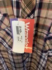 Wrangler Men s Ss 3xl Vintage Western Pearl Snap Shirt Plaid Bnwt