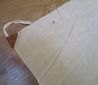 Vintage Japanese National Flag Wwii Era Cotton Or Silk Corner Tie Strings