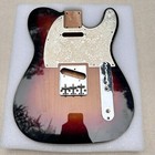 Guitar Pickguard Telecaster Stainless Steel Cladding 8hole
