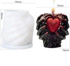 Halloween Skull   Ghost Candle Mold Set  3d Claw Hand Silicone For Resin   Wax