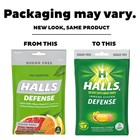 8 Pack Halls Defense Citrus Sugar Free Vitamin C Drops 200 Drops Total Fast Ship