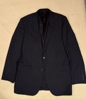 Hugo Boss Men s Charcoal Pattern Super 100s Wool 2-pc Suit 46l 38x33 