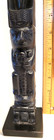 Vintage Authentic Haida Carved Argillite Totem Pole---signed-moses Ingram