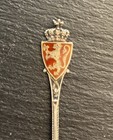 Norwegian Coat Of Arms Sterling Silver Salt Spoon Ships Free