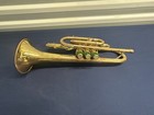 Vintage F e  Olds Cornet 3 Valve Brass Band Instrument Serial A33403 W  Case