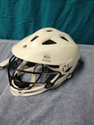 New Floor Model Warrior Burn Lacrosse Adjustable Helmet Junior Adjustable White