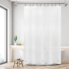 Stall Shower Curtain Liner With 3 Magnets 54 X 78 Inch  Peva 8g Thick   Heavy Du