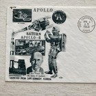Vintage 1968 Usa Apollo 6 Launch Space Cachet Cover Cape Kennedy Multicolor