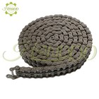  50-2 Roller Chain Double Strand 10 Feet With 2 Connecting Master Links 0 625 