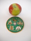 Russia Metal Plaque Souvenir-moscow s World Festival Of Youth   Students-1985-vg