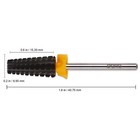 Usa  1 Pana 5 In 1 Nail Carbide Bit - Black - 2x Coarse Grit 3 32 