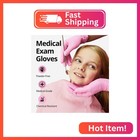 Swiftgrip Nitrile Disposable Gloves - Medical Exam Gloves  Latex-free  Pink  Pow