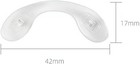 Eyeglass Nose Pads Behline Soft Silicone 5 Pcs New