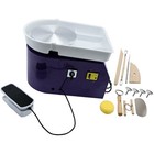 350w 25cm Electric Pottery Wheel Ceramic Machine Art Craft Tool Diy Machine