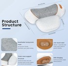 3-in-1 Neck Massager Pillow  Pillow Massage Neck Hump Neck Therapy Pillows Ergon