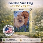 Caroline s Treasures Chow Chow Meadow Garden Flag Ppp3073gf