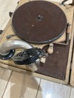 Hand Crank Portable Gramophone 