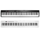 Portable 88 Key Keyboard Piano With Microphone Folding Full Size Digital Piano