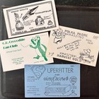 Vintage Canadian Qsl Cards Lot  10  1970s Citizen Band Radio Ontario Clubs