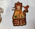 Vintage 1990s Cat Magnet Sheet Set Country Style Fridge Magnets Sealed