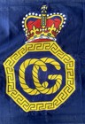 Hm Uk Coast Guard  Large Flag Sewn 9ft X 4 6  275cm Porter Bros Liverpool Superb