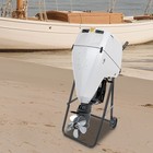 Outboard Boat Motor Stand Heavy Duty Outboard Engine Stand Carrier Cart Dolly