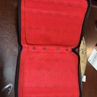 Knife Carrying Storage Case Pack Holds 24 Pocket Knives Red Felt Interior