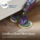 Spinwave Cordless Pet Spin Mop  18v Electric Hard Floor Cleaner With Reusable Wa