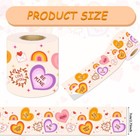 New 2 Rolls 132ft Valentine s Day Bulletin Board Border Conversation Heart Trim 