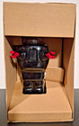 Ha Ha Toy Tin Plate Friction Robot Space Trooper New In Box Black Robby Style