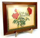 Elegant Japanese Antique Hanging Scroll Flower Art Delicate Beauty