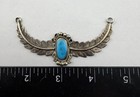 Vintage Native American Navajo Sterling Silver  Turquoise Necklace Elements