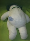 Vintage 1990 s Eden Toys The Snowman Enterprises 12  Plush Green Scarf   Hat