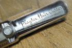 Vintage Playtex Silver Razor Hair Cutter Comb Brush  Original Plastic Case 