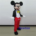 Mickey Mouse And Minnie Mouse Mascot Costume Suit Party Fancy Dress Adult Size