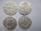 Bohemond Iii Denier Crusader Knights Templar Lot Of 4 Bullion 999 Silver