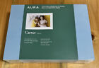 New Aura Carver Smart Digital Picture Frame Af900-wht Sea Salt Free Shipping