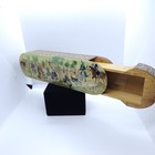 Vintage Persian Hand Painted Pencil Trinket Slide Box Rare Size 10 5x3x2 Antique