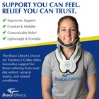 Cervical Neck Air Traction Collar   Stretcher- Neck And Shoulder Pain Relief