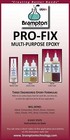 Brampton Epoxy Pro-fix 20 20 Long Cure - Golf Club Repair  8 Oz Kit
