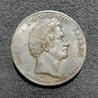 1 Thaler 1835 Munich Monument Bavaria German States Ludwig I Coin Km  780