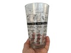 Vintage Libby Libbey Cocktail Mixed Drink Recipe Glass Bar Ware Barware Alcohol